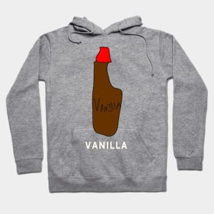 Vanilla Bottle, Mexican Vanilla, Happy Vanilla, Funny T-Shirt, Funny Tee, Badly Drawn, Bad Drawing Hoodie